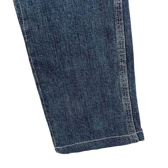 Y2K Jordache Skinny Jeans Vintage Crop 2-Tone Mid Rise 26 - Picture 10 of 12